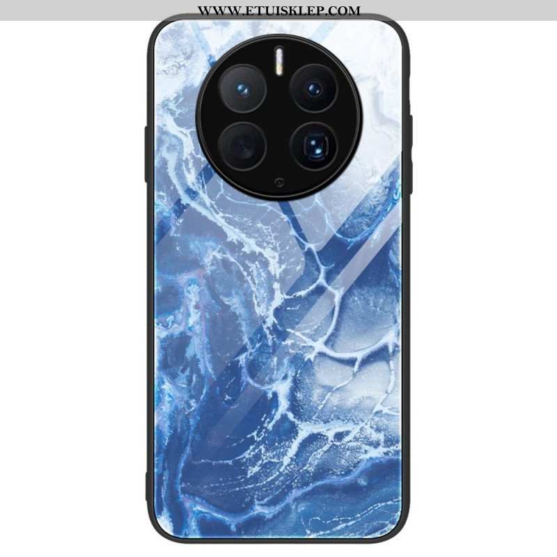 Etui do Huawei Mate 50 Pro Stylowe Szkło Hartowane Z Marmuru